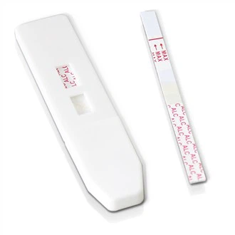 Bandelettes réactives d'analyse d'urine de microalbumine et de créatinine